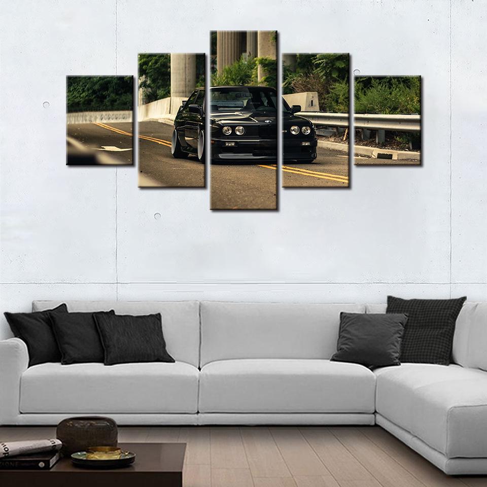 BMW E30 5 piece Canvas Wall Art – TheHotrodderCorner